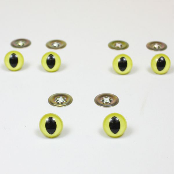 12mm Cat Eyes Lemon